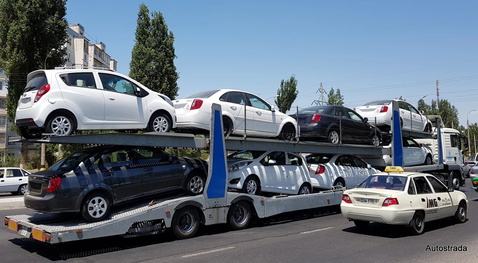 Сколько стоят Б/У автомобили GM Uzbekistan за границей и в Узбекистане •  Автострада