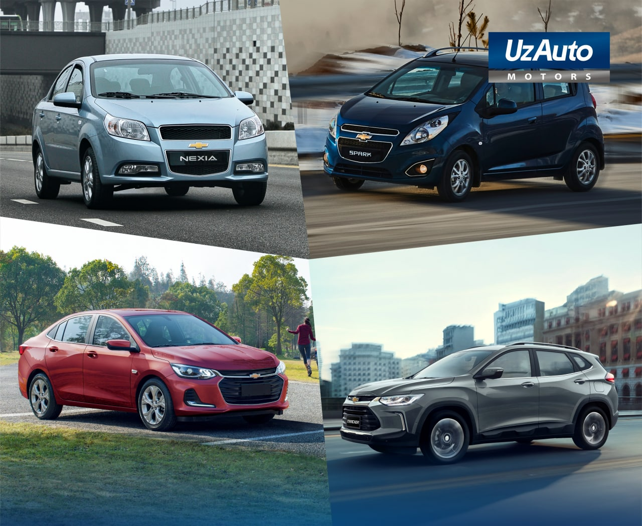 UzAuto Motors: Chevrolet Tracker va Onix bu yil Spark va Nexia o'rnini egallaydi